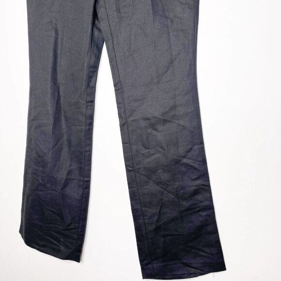 CALVIN KLEIN Black Linen Blend Pants - Picture 3 of 7